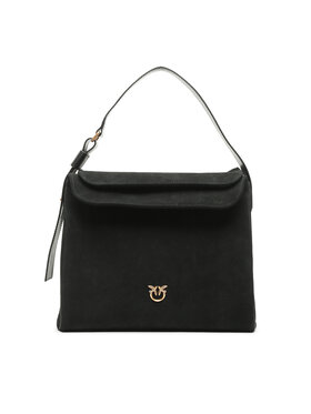 Pinko Pinko Kabelka Leaf Hobo Big AI 23-24 PLTT 101705 A0F6 Černá