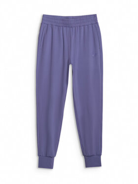 4F 4F Pantaloni da donna 4FRSS25TFTRF0789-32S Blu Regular Fit