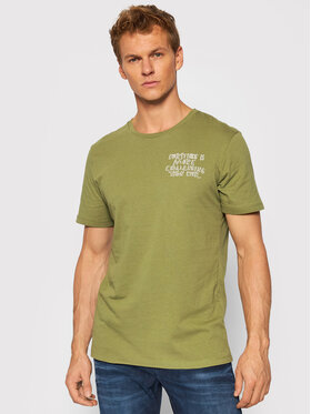 Jack&Jones Jack&Jones Marškinėliai Moments 12195920 Žalia Standard Fit