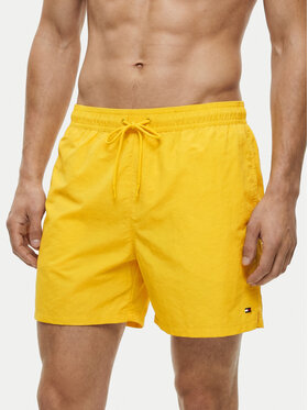 Tommy Hilfiger Tommy Hilfiger Badeshorts UM0UM03477 Gelb Regular Fit