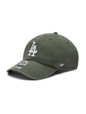 47 Brand 47 Brand Czapka z daszkiem Los Angeles Dodgers B-RGW12GWSNL-MSG Zielony