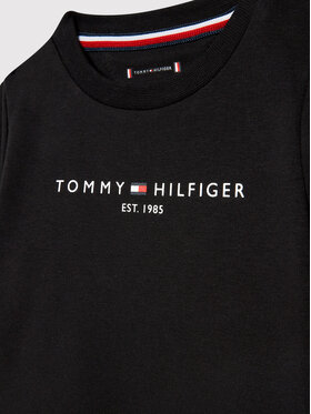 Tommy Hilfiger Trenirka Baby Essential KN0KN01485 Črna Regular Fit