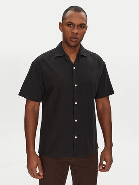 Jack&Jones Jack&Jones Πουκάμισο Breeze Resort 12268967 Μαύρο Relaxed Fit