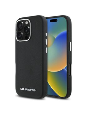KARL LAGERFELD KARL LAGERFELD Etui na telefon Apple iPhone 16 Pro Max Czarny