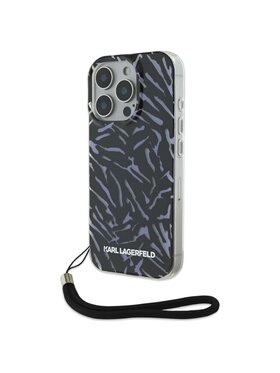 KARL LAGERFELD KARL LAGERFELD Etui na telefon Apple iPhone 16 Pro Max Fioletowy