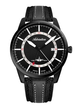 Adriatica Adriatica Hodinky A8186.B214Q Čierna