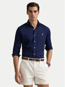 Polo Ralph Lauren Polo Ralph Lauren Риза 710899386003 Тъмносин Slim Fit