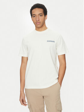 Napapijri Napapijri Tricou S-Sovana NP0A4IE4 Alb Regular Fit