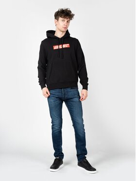 Diesel Diesel Bluza A06856-0JFAV-9XX Czarny Regular Fit