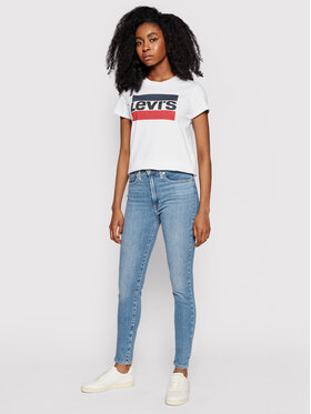 Levi's® Majica The Perfect Graphic Tee 17369-0297 Bela Regular Fit