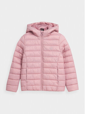 4F 4F Зимова куртка 4FJAW23TDJAF266 Рожевий Regular Fit