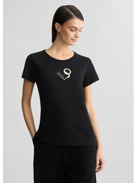 Liu Jo Liu Jo T-Shirt TA5170JS923M9121 Czarny Regular Fit