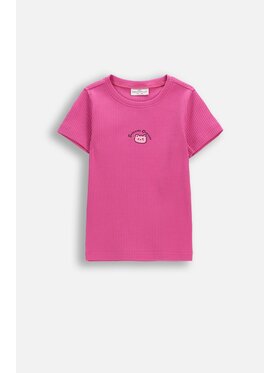 Coccodrillo Coccodrillo T-Shirt WC6143207SGK-007 Różowy Regular Fit