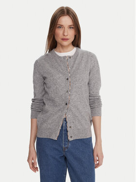 Barbour Barbour Кардиган LKN1076GY71 Сив Regular Fit