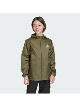 adidas adidas Kurtka przeciwdeszczowa 151463 Zielony Regular Fit