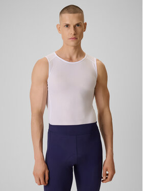 4F 4F Koszulka rowerowa ALTERNATIVE PATH Biały Slim Fit