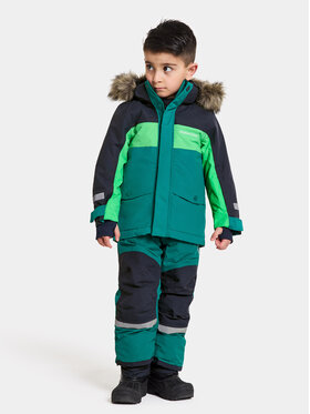 Didriksons Parka Bjärven Kids Parka 2 504898 Zelena