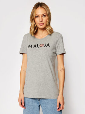 Maloja Maloja T-Shirt GatschiM. 30409-1-7096 Γκρι Regular Fit