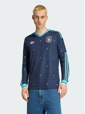adidas adidas Koszulka techniczna 161885 Niebieski jasny Slim Fit