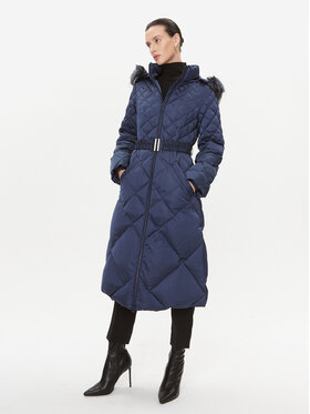 Guess Guess Зимно палто W3BL37 WEX52 Тъмносин Regular Fit