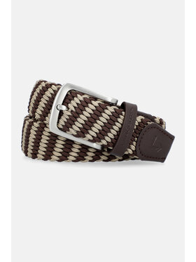 Lancerto Lancerto Pasek Męski Pleat PS090124000025 Brązowy