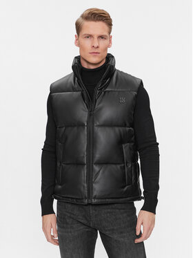 Hugo Hugo Veste Birontino2342 50496245 Melns Regular Fit