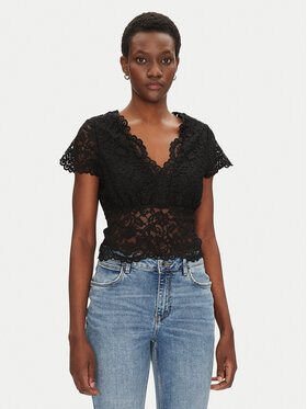 Morgan Morgan Särkpluus 241-DANSA Must Slim Fit