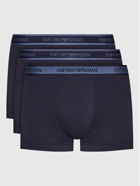 Emporio Armani Underwear Emporio Armani Underwear Komplet 3 par bokserek 111357 2F717 40035 Granatowy