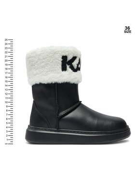 Karl Lagerfeld Kids Čizme Z30312 S Crna