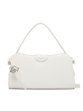 Calvin Klein Calvin Klein Τσάντα Emblem Trio Top Handle Camera Ba LV04F3370G Λευκό