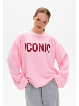 Mirons Mirons Longsleeve Print Różowy Regular Fit