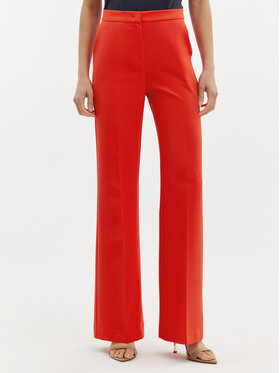 Maryley Maryley Hlače 24EB587/43FI Crvena Relaxed Fit
