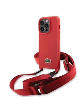 Lacoste Lacoste Etui na telefon Apple iPhone 14 Pro Czerwony