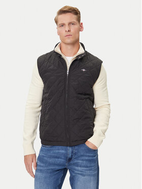 Gant Gant Prsluk 7006341 Crna Regular Fit