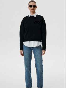 MARI PRETI MARI PRETI Jeansy Denim Rust Tmavomodrá Straight Leg