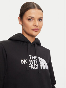 The North Face Majica Dugih Rukava Drew Peak NF0A89EH Crna Regular Fit