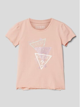 Guess Guess T-shirt K3GI09K6YW1-G6IT Arancione Slim Fit
