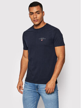 Napapijri Napapijri T-Shirt Selbas NP0A4GBQ Granatowy Regular Fit