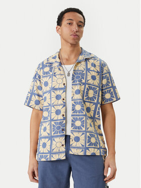 Quiksilver Quiksilver Srajca Schank EQYWT04632 Modra Regular Fit