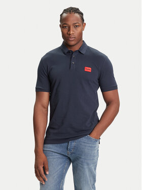 HUGO Hugo Pólóing Dereso222 50466202 Sötétkék Slim Fit