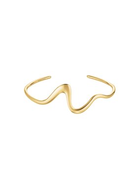 Rosefield Rosefield Bransoletka BOLD WAVE Złoty
