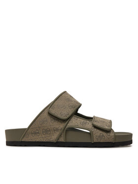 Guess Guess Klapki Igea II Jqd 4g FMGIGJ FAL03 Khaki