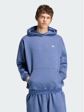 adidas adidas Bluza 165419 Niebieski jasny Loose Fit