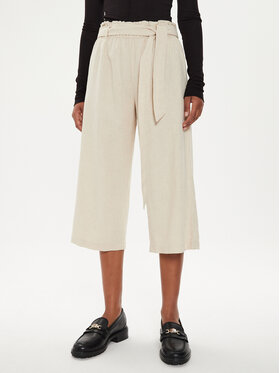 JDY JDY Панталони тип кюлоти Say 15254627 Бежов Loose Fit