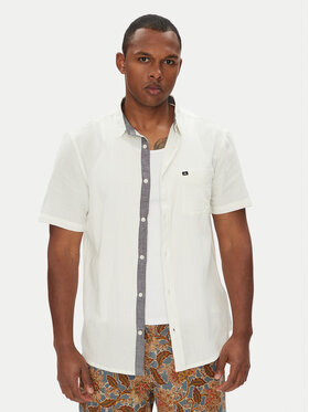 Quiksilver Quiksilver Πουκάμισο Time Box EQYWT04622 Λευκό Regular Fit