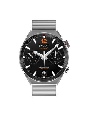 Watchmark Watchmark Smartwatch Maverick Srebrny