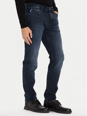 HUGO HUGO Jeans Ash 50541568 Blu scuro Slim Fit