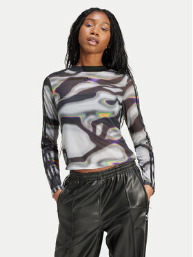 adidas adidas Blusa Pride Shiny IZ4891 Multicolore Slim Fit