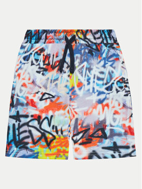 Guess Guess Športové kraťasy L4GD11 KA6R3 Farebná Relaxed Fit
