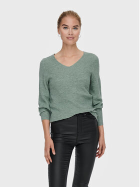 ONLY ONLY Svetr Atia 15230147 Zelená Regular Fit